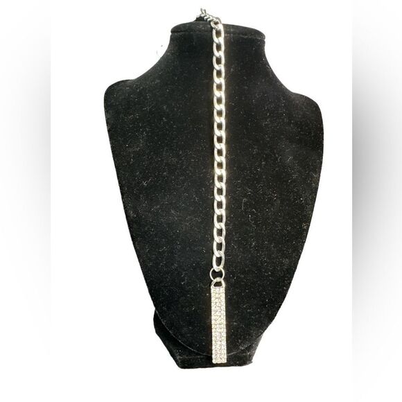 Cute women diamond approximately 20.5” long ‎ necklace adjustable - Picture 2 of 3